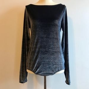 EUC Project Social T Velvet Bodysuit